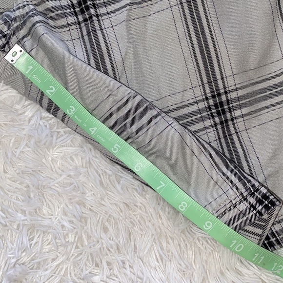 Y2K vintage Quicksilver gray plaid shorts - Picture 7 of 8